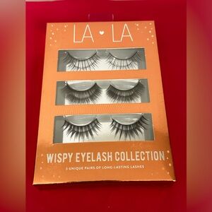 LA LA Wispy Eyelash Collection - 3 Unique Pairs of Long Lasting Lashes. …